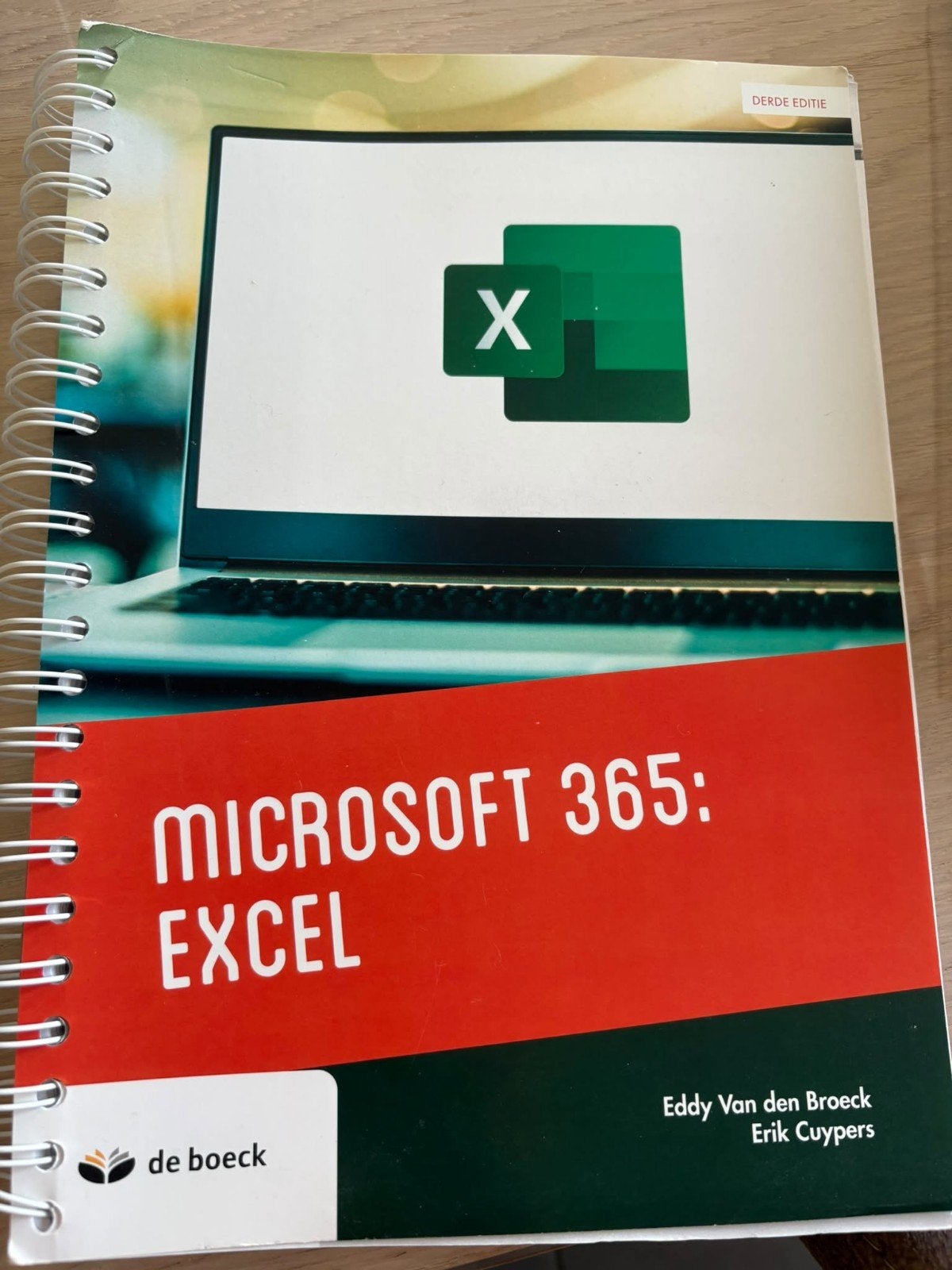microsoft 365 excel, Ophalen of Verzenden, Zo goed als nieuw, Hogeschool, Van In
