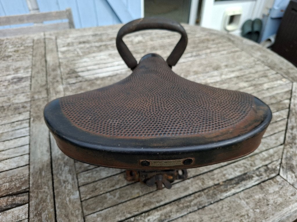 Selle passager moto ancienne Bonhomme Tansad siège arrière, Motos, Enlèvement ou Envoi, Utilisé