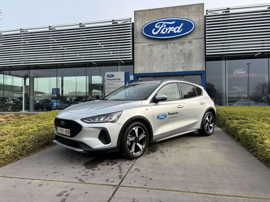 Ford Focus EcoBoost mHEV Active MANUEEL / DEMOWAGEN, Auto's, Focus, Stof, Gebruikt, Bedrijf