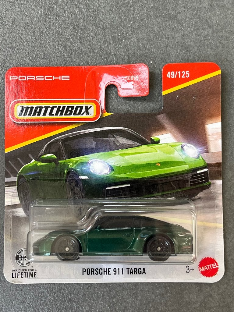 Matchbox Porsche 911 Targa, Ophalen, Nieuw