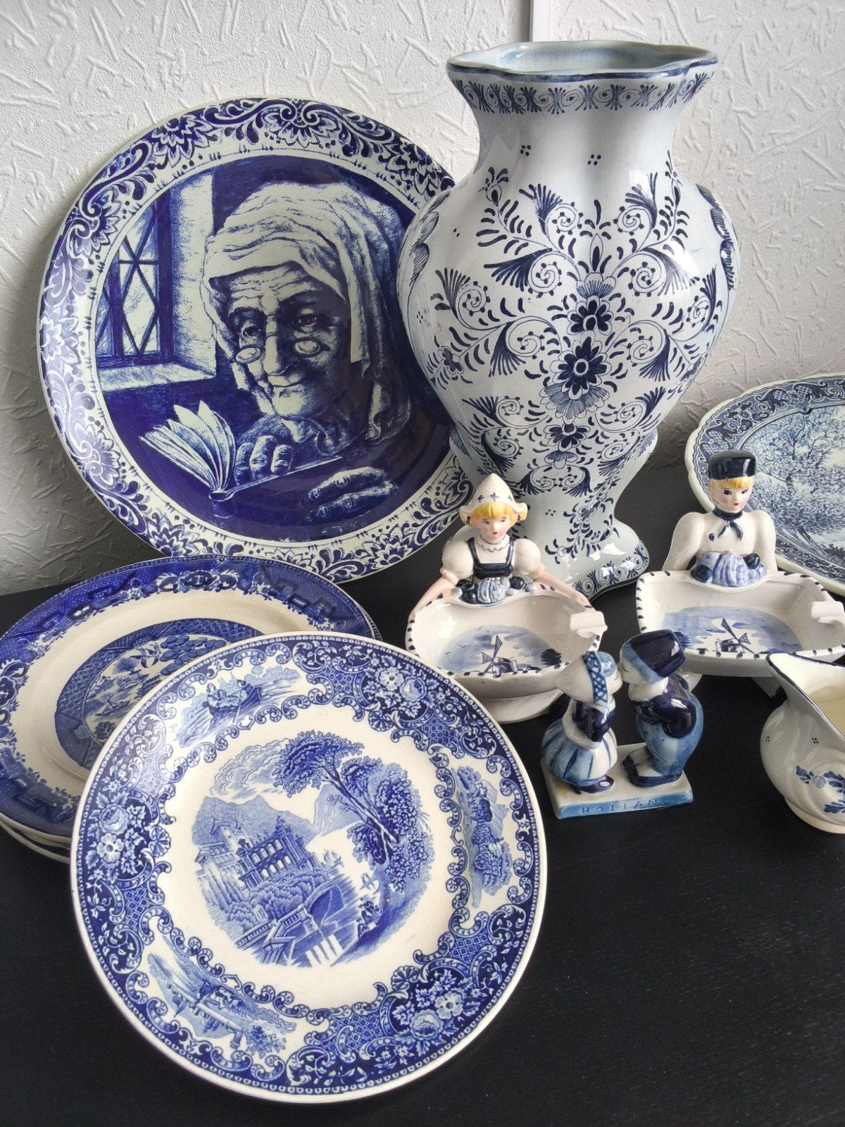 Delftsblauw boch  verzameling, Enlèvement