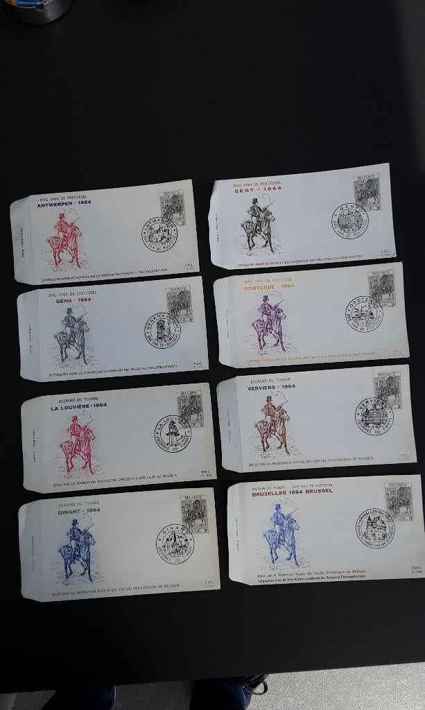 1er jour d'émission de timbres, 1964, divers, Enlèvement ou Envoi, Affranchi, Autres thèmes