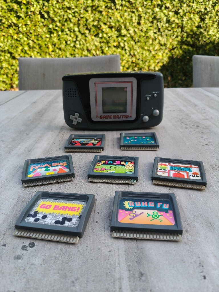 Console Game Master avec 7 jeux Hartung 1990, Enlèvement ou Envoi, Game Master