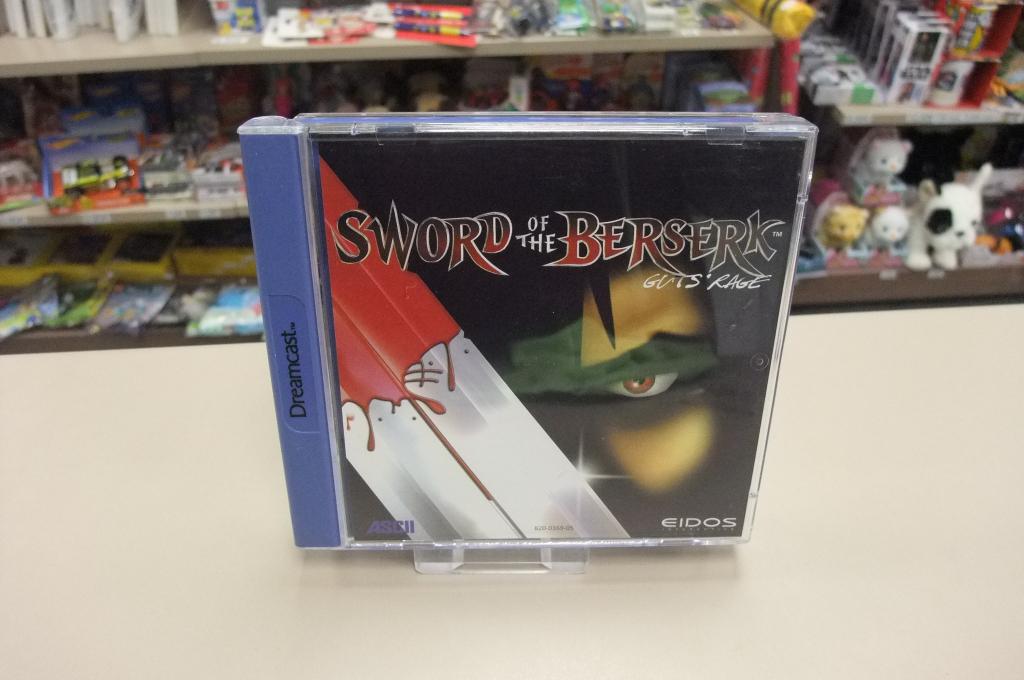 Sword of the Berserk: Guts' Rage(cib) dreamcast, Enlèvement ou Envoi, 1 joueur, À partir de 16 ans, Sega