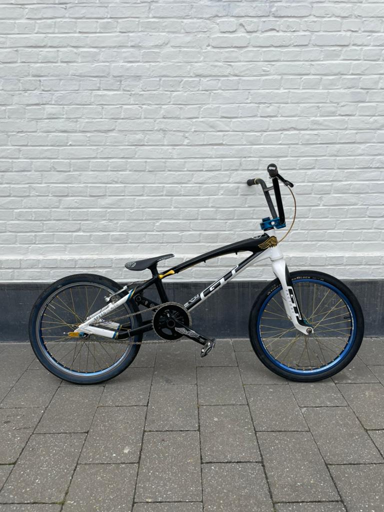 GT factory race bmx, Fietsen en Brommers, Gebruikt, Velgrem, 20 tot 24 inch, Aluminium