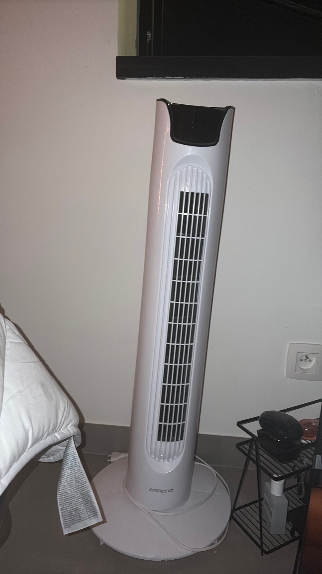 Ventilator met draai functie, Comme neuf, Enlèvement, Ventilateur sur pied, Minuterie