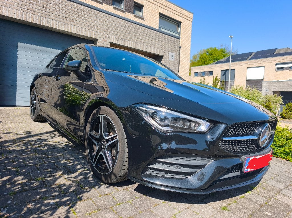 Mercedes CLA200 AMG pakket, Auto's, CLA, Leder en Stof, Zwart, 120 kW