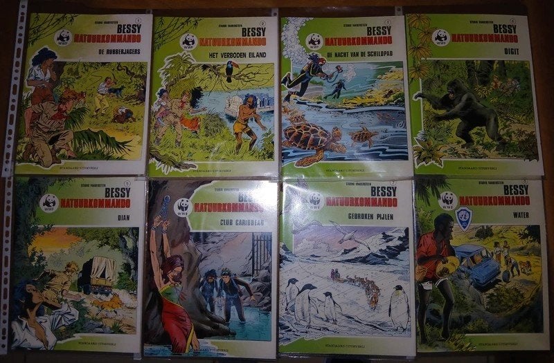 Bessy Natuurkommando Volledige reeks, Boeken, Complete serie of reeks, Nieuw, Ophalen of Verzenden, Jeff Broeckx