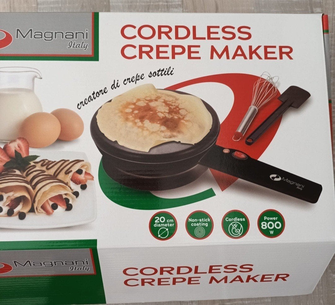 pannenkoeken maker, Ophalen
