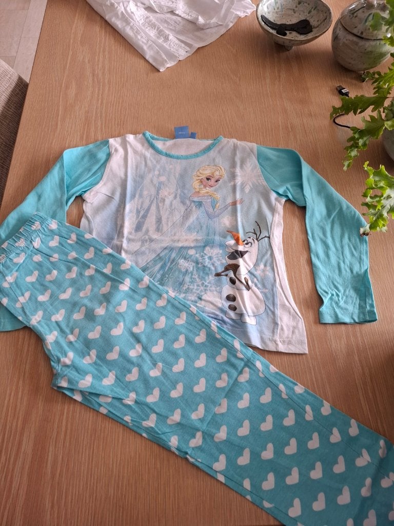 Pyjama Disney 116-122, Disney Frozen, Enlèvement ou Envoi, Ensemble, Comme neuf