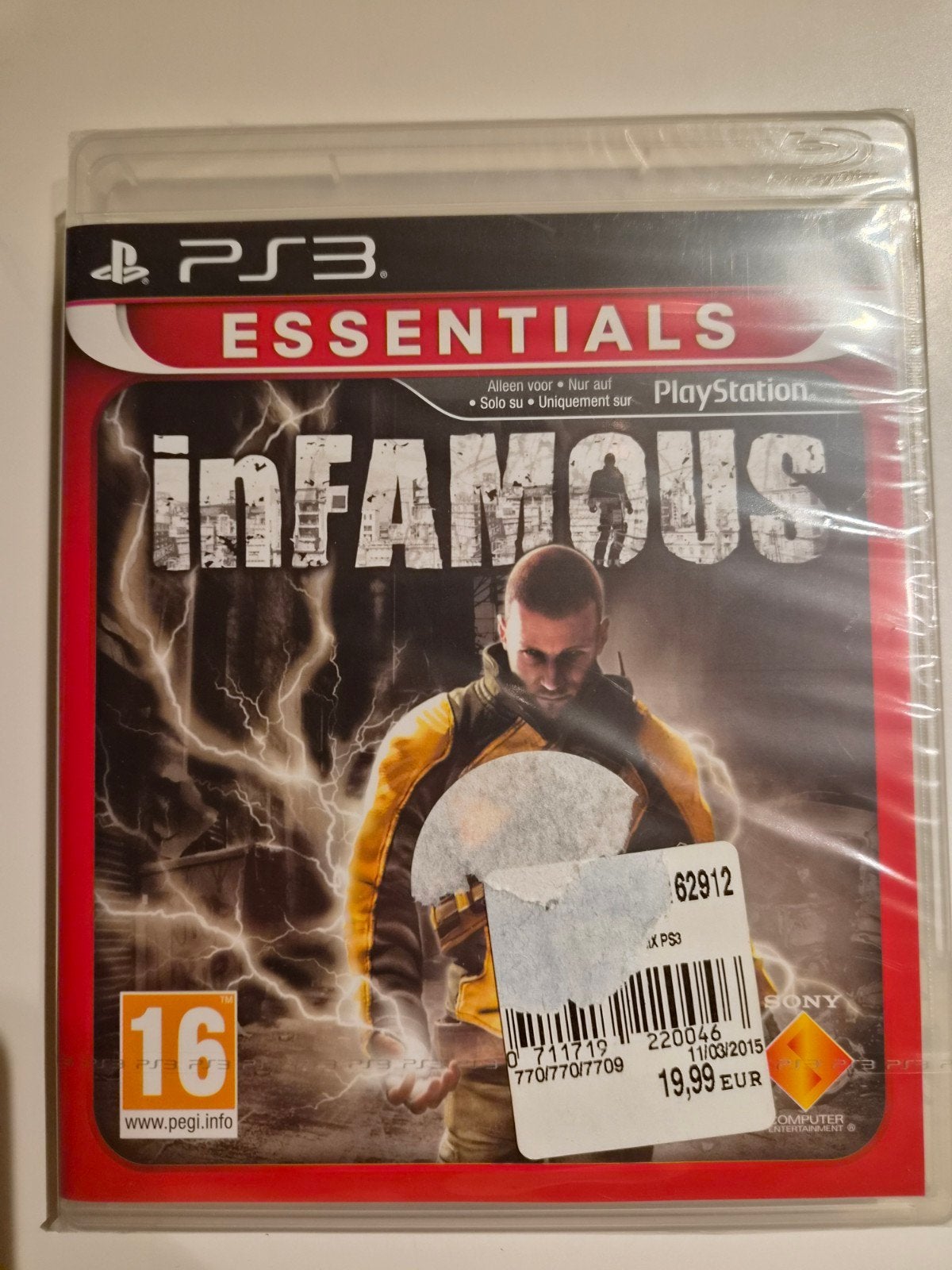 Infamous Essentials, PS3 Nieuw Sealed, Games en Spelcomputers, Ophalen of Verzenden, Overige genres, Vanaf 12 jaar