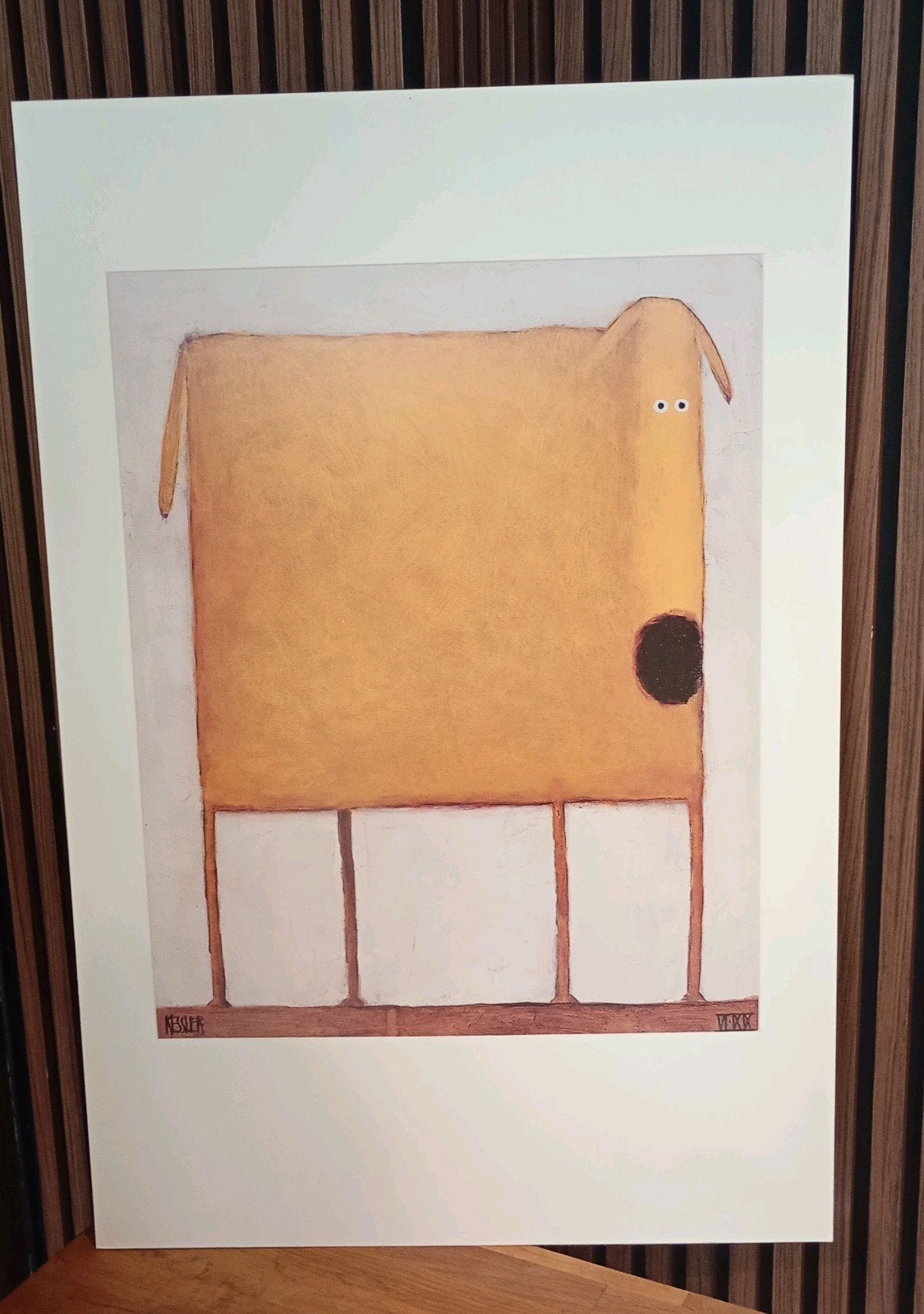 Caissier Daniel Patrick Yellow Dog, Enlèvement ou Envoi, Impression offset