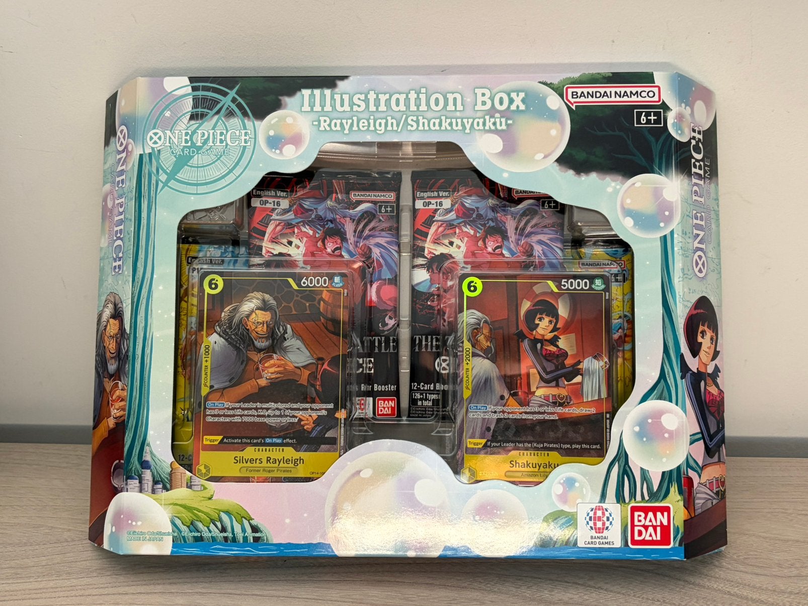ONE PIECE  Illustration Box Rayleigh & Shakuyaku OP-16, Enlèvement ou Envoi, Comme neuf