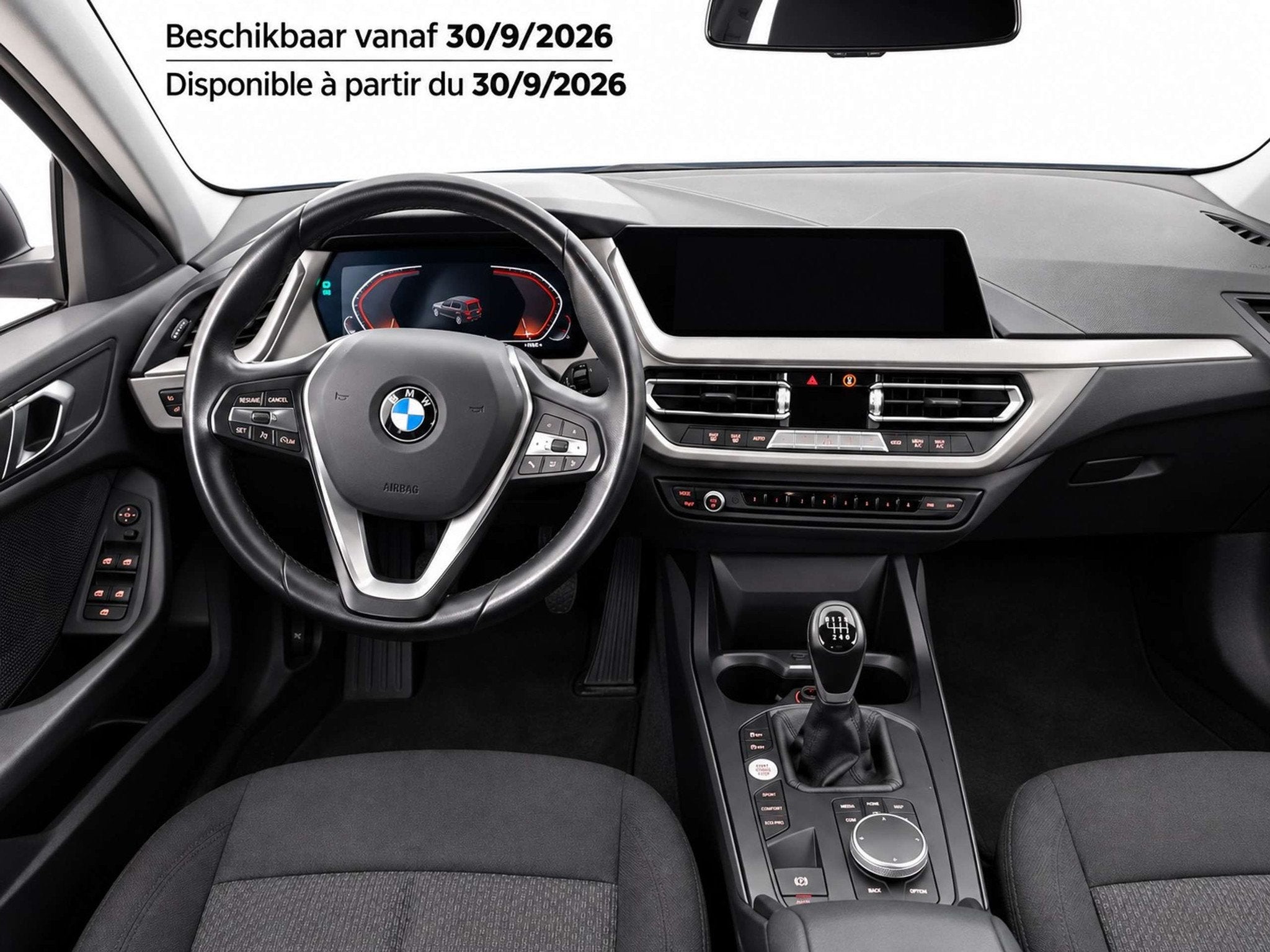 BMW 116 i Benzine Garantie EURO 6d Led Prof Navi Virtual C, Autos, BMW, Achat, Euro 6, Entreprise, Noir