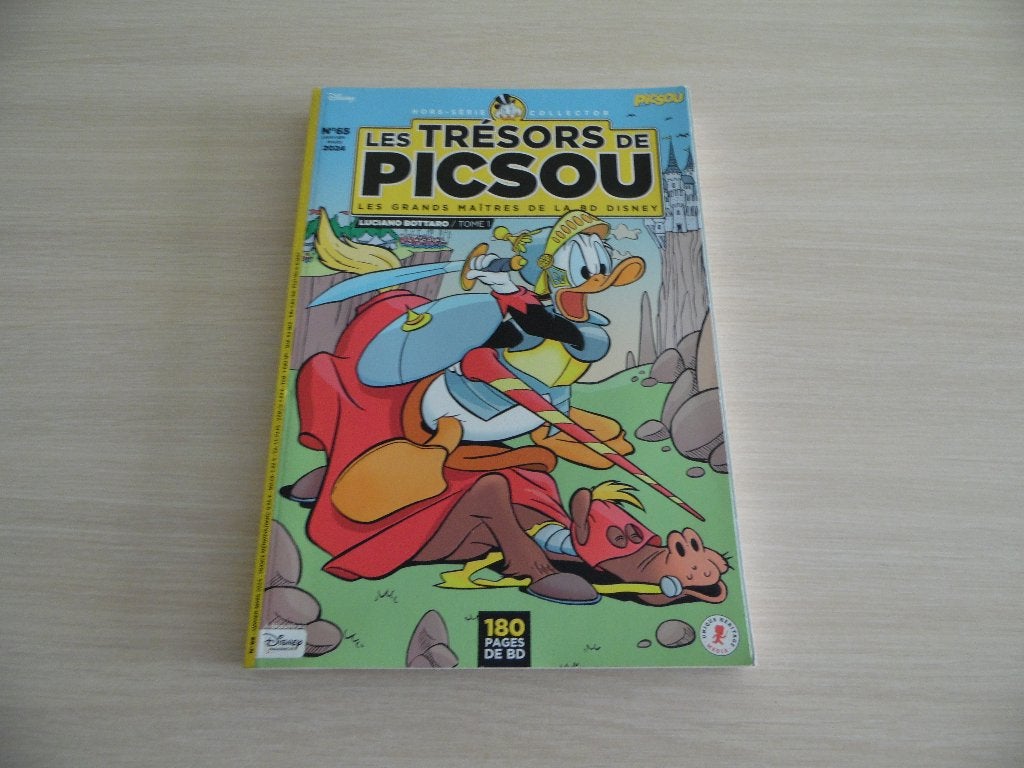 LES TRÉSORS DE PICSOU N°65, Ophalen of Verzenden, Zo goed als nieuw, Eén stripboek, WALT DISNEY