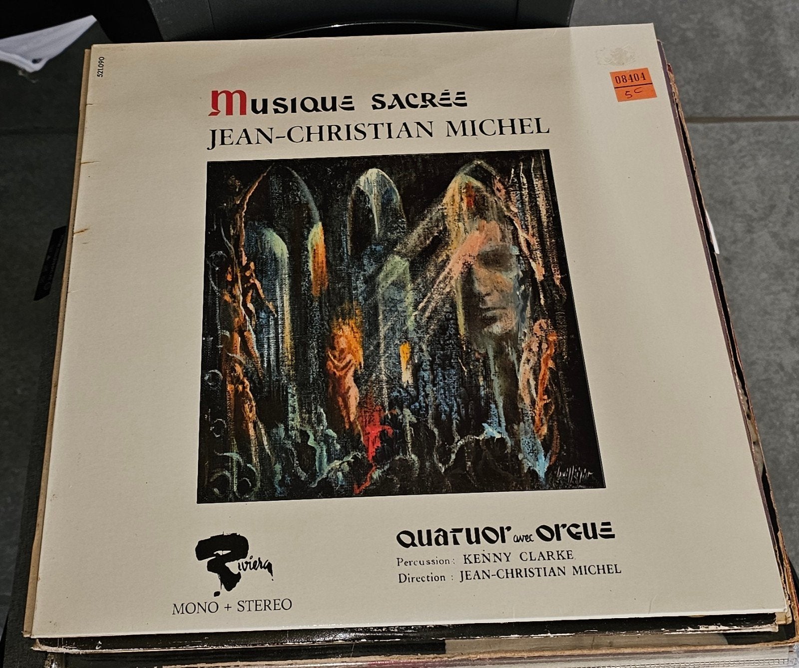 lp jean christian michel, Cd's en Dvd's, Ophalen, Gebruikt, LP