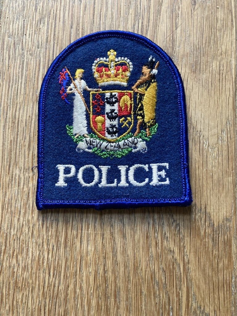 Police New Zealand embleem, Verzamelen, Militaria | Algemeen, Ophalen, Rijkswacht, Embleem of Badge