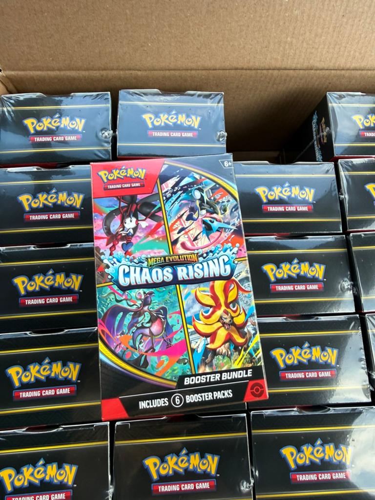 Pokémon Chaos Rising Booster Bundles English, Ophalen, Zo goed als nieuw, Booster, Foil