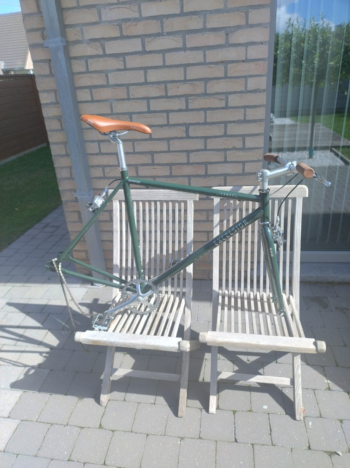 retro fietskader, Vélos & Vélomoteurs, Vélos Pièces, Enlèvement, Neuf, Cadre