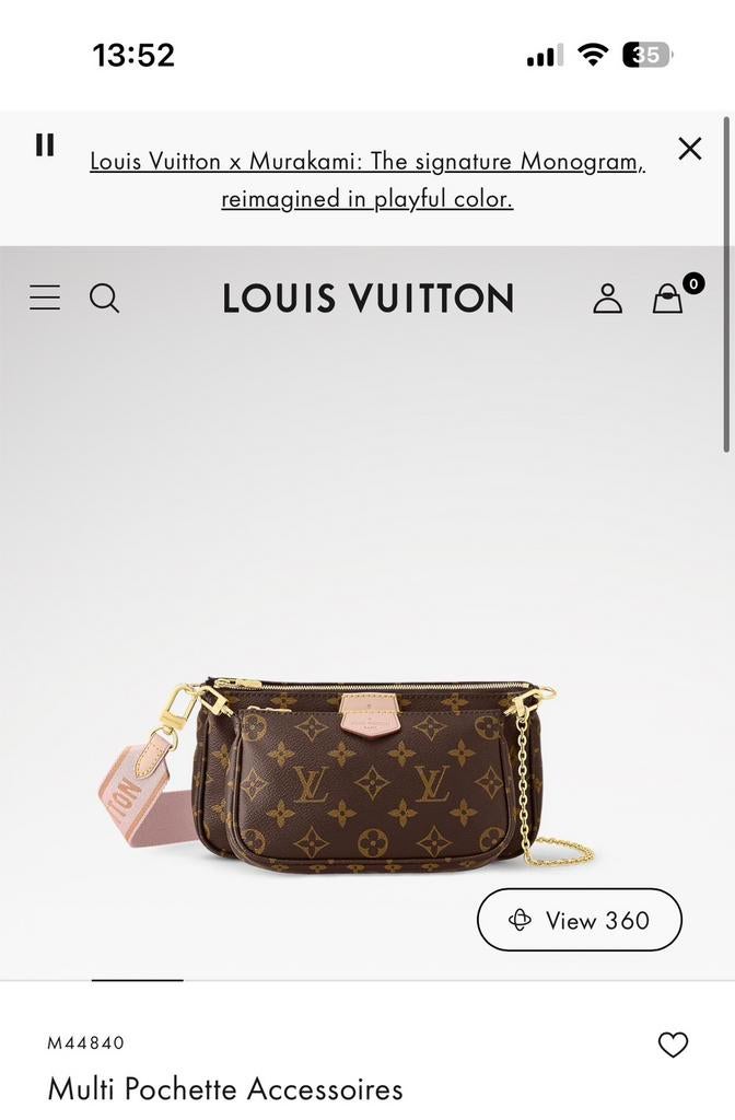 Louis Vuitton à poches multiples, Enlèvement ou Envoi, Comme neuf