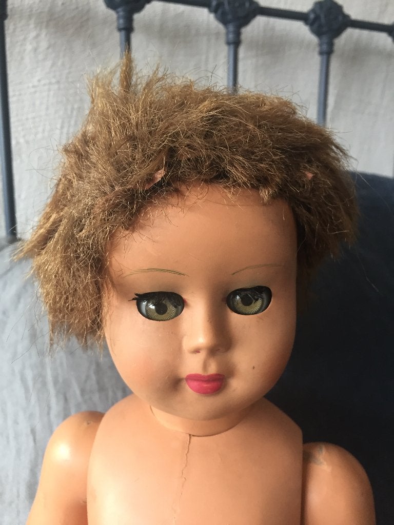 Athena oude pop, Verzamelen, Poppen, Ophalen, Gebruikt, Pop