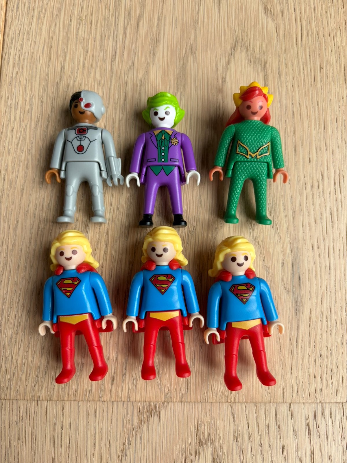 Playmobil superhelden poppetjes, Enlèvement ou Envoi, Comme neuf, Pièces détachées, Figurines