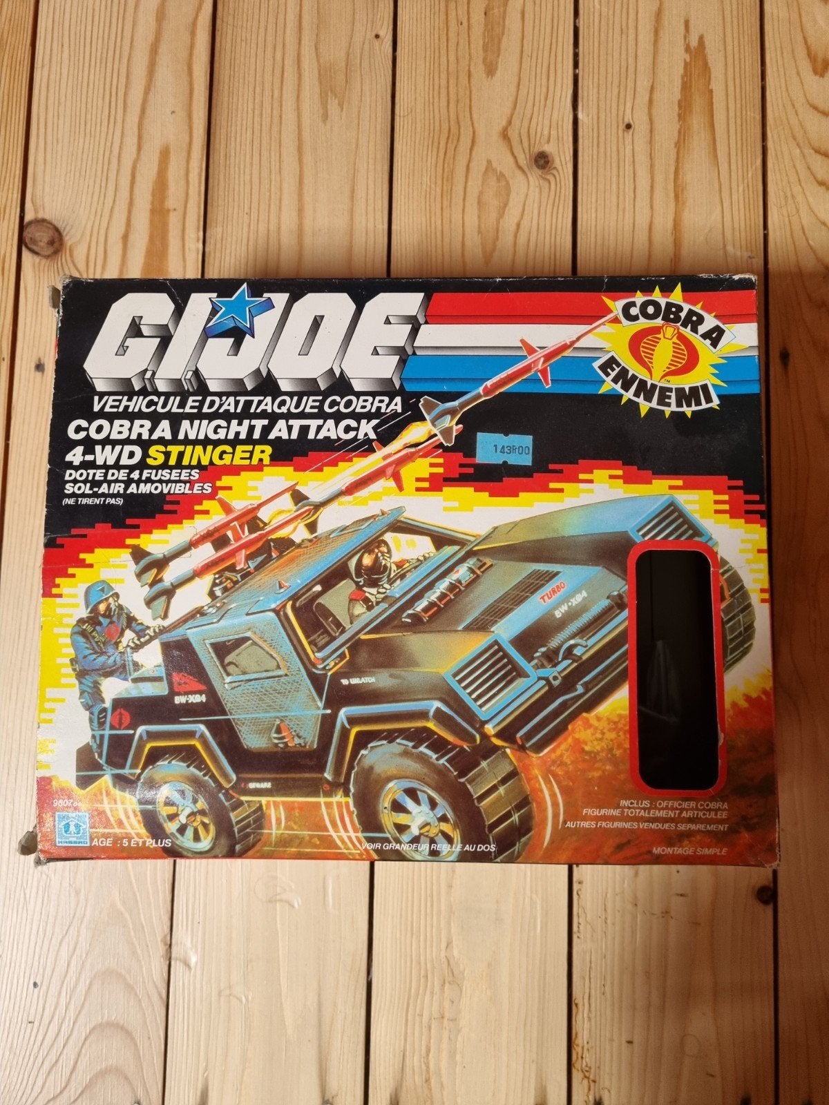 gi joe gijoe hasbro 1984 cobra stinger, Ophalen of Verzenden