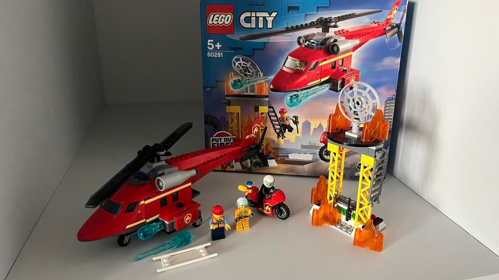 Lego city 60281 - Reddingshelikopter, Ophalen of Verzenden, Zo goed als nieuw