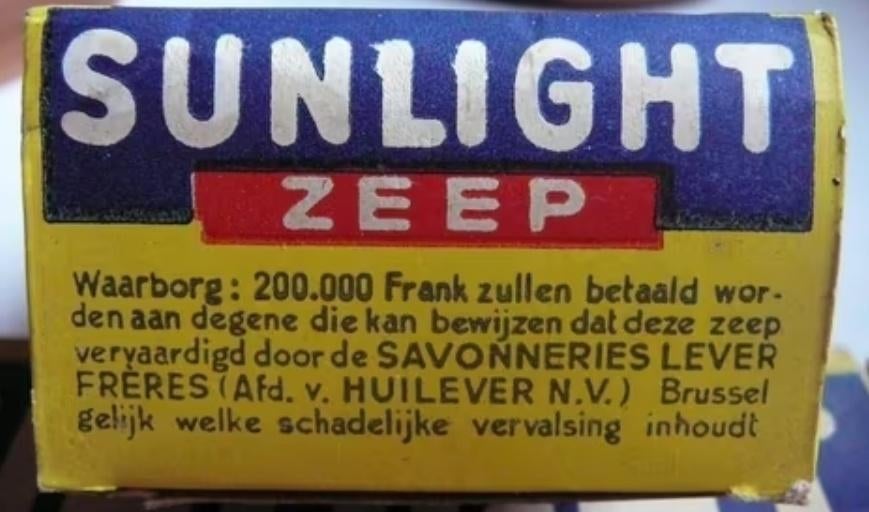 vieux savon Sunlight neuf non utilisé, Enlèvement ou Envoi, Maison et Meubles