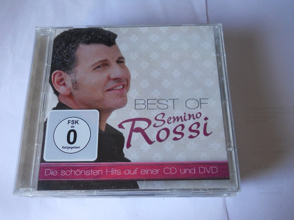 CD + DVD  - SEMINO ROSSI - BEST OF, Eerste persing, Schlager, Ophalen of Verzenden, Zo goed als nieuw