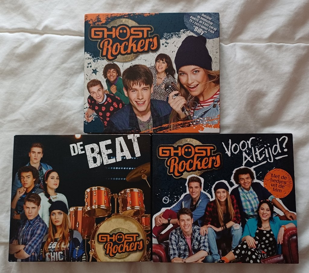 3 cd's van Ghost Rockers, Cd's en Dvd's, Ophalen
