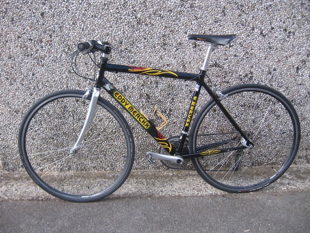 28 inch Eddy Merckx koersfiets 21 versnellingen frame 54, Fietsen en Brommers, 28 inch, Gebruikt, Velgrem, Aluminium