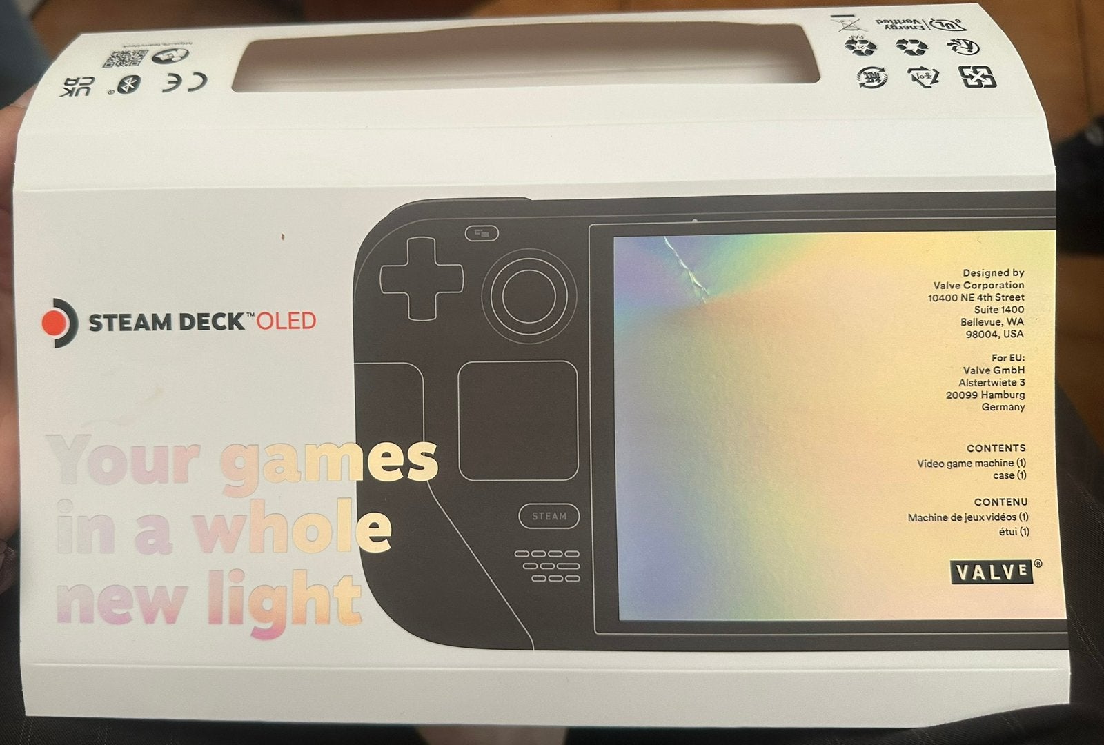 Steam Deck Oled 1 To, Enlèvement ou Envoi, Autres marques, Comme neuf