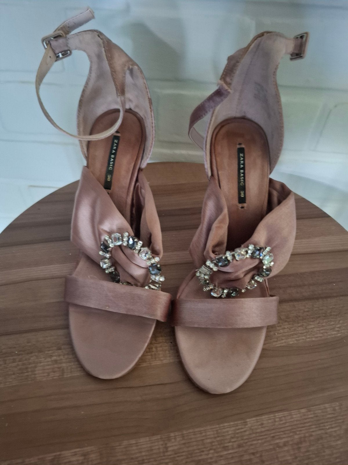Sandales à talons aiguilles Zara taille 38, Enlèvement ou Envoi