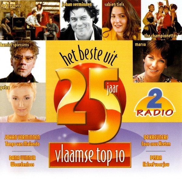 CD- Het Beste uit 25 Jaar Vlaamse Top 10, CD & DVD, CD | Néerlandophone, Envoi