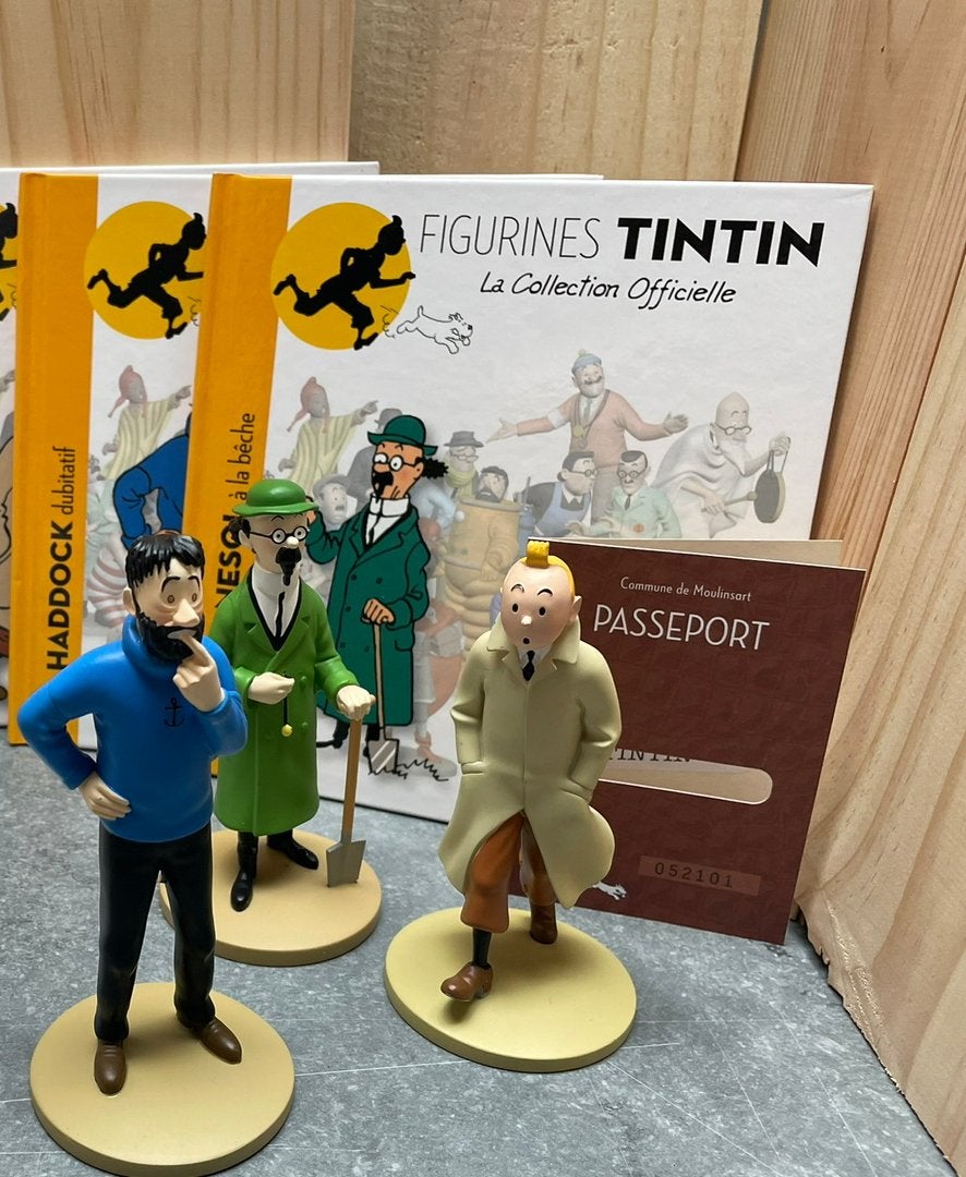 Figurine Tintin, Enlèvement ou Envoi, Tintin, Neuf, Statue ou Figurine