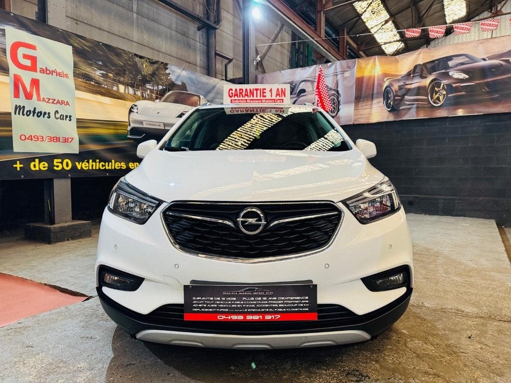 Opel Mokka X 1.4I Turbo GPS Airco Cuir T.O, Cuir, Achat, Entreprise, Garantie prolongée