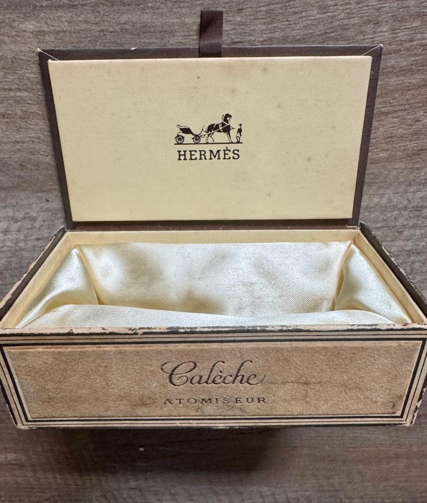 Emballage de recharge de parfum Hermès Calèche vintage, Enlèvement ou Envoi, Utilisé, Accessoires
