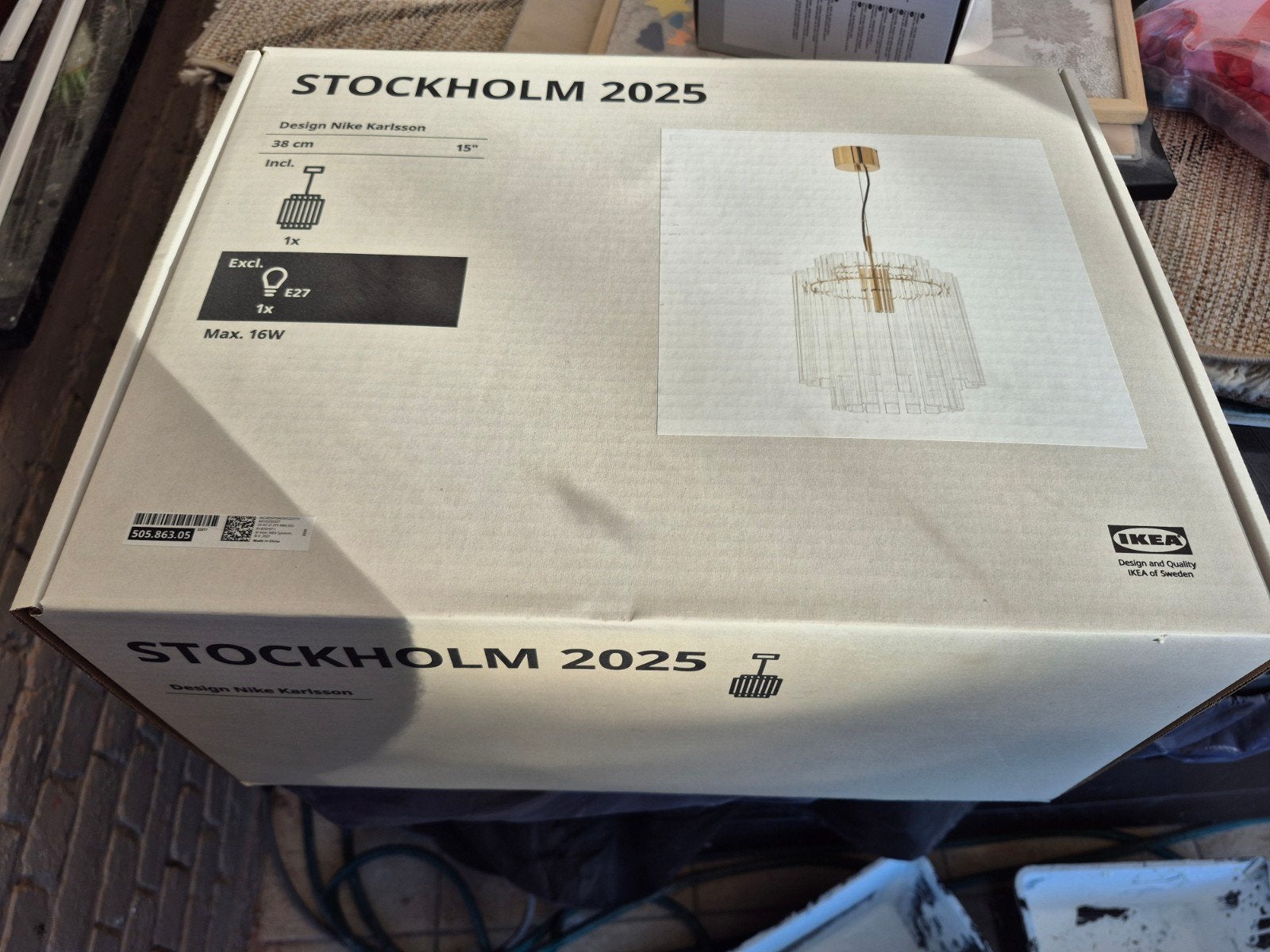 Lampe Ikea Stockholm 2025 
Boîte jamais ouverte, IKEA, Enlèvement