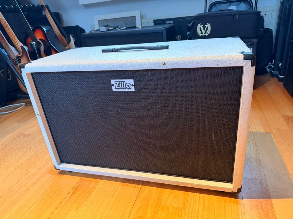 Zilla Fatboy 2x12 Cab, Muziek en Instrumenten, Ophalen, Gebruikt, Gitaar, 50 tot 100 watt