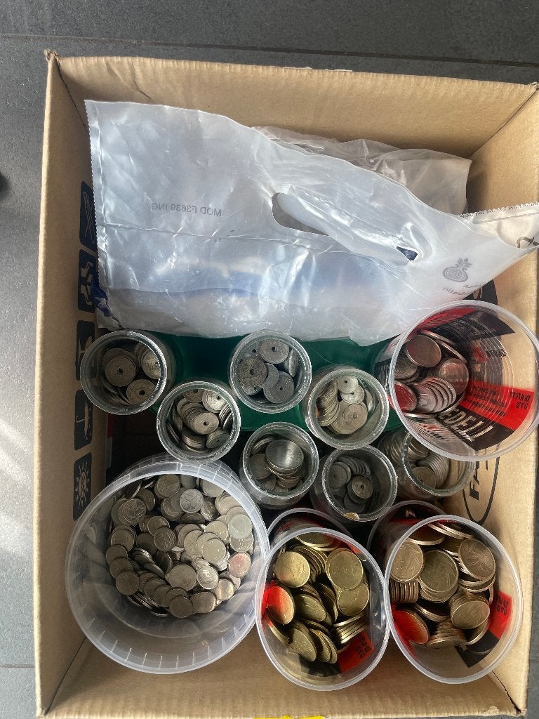 Grand lot de pièces belges de 30 kg, Enlèvement ou Envoi, Monnaie