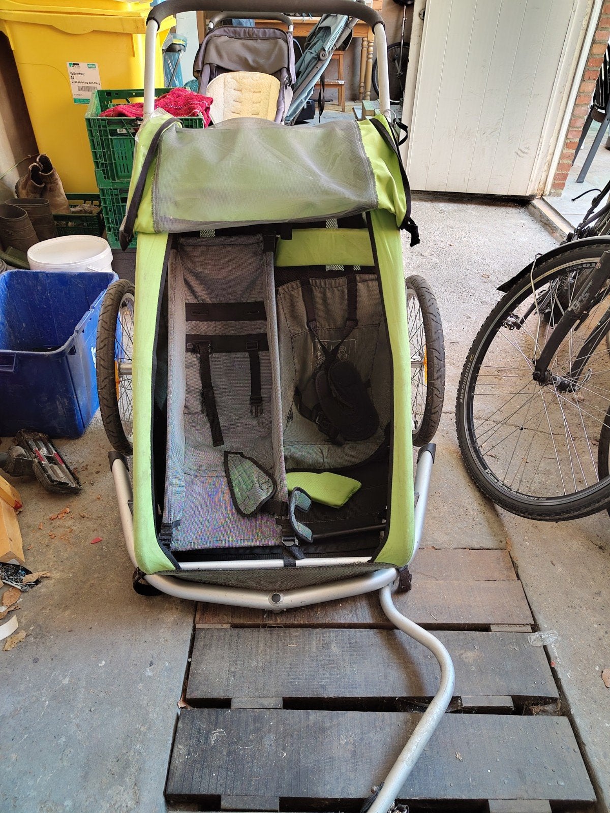 Croozer fietskar voor 2 kinderen, Enlèvement, Utilisé, Remorque pour enfant, Croozer