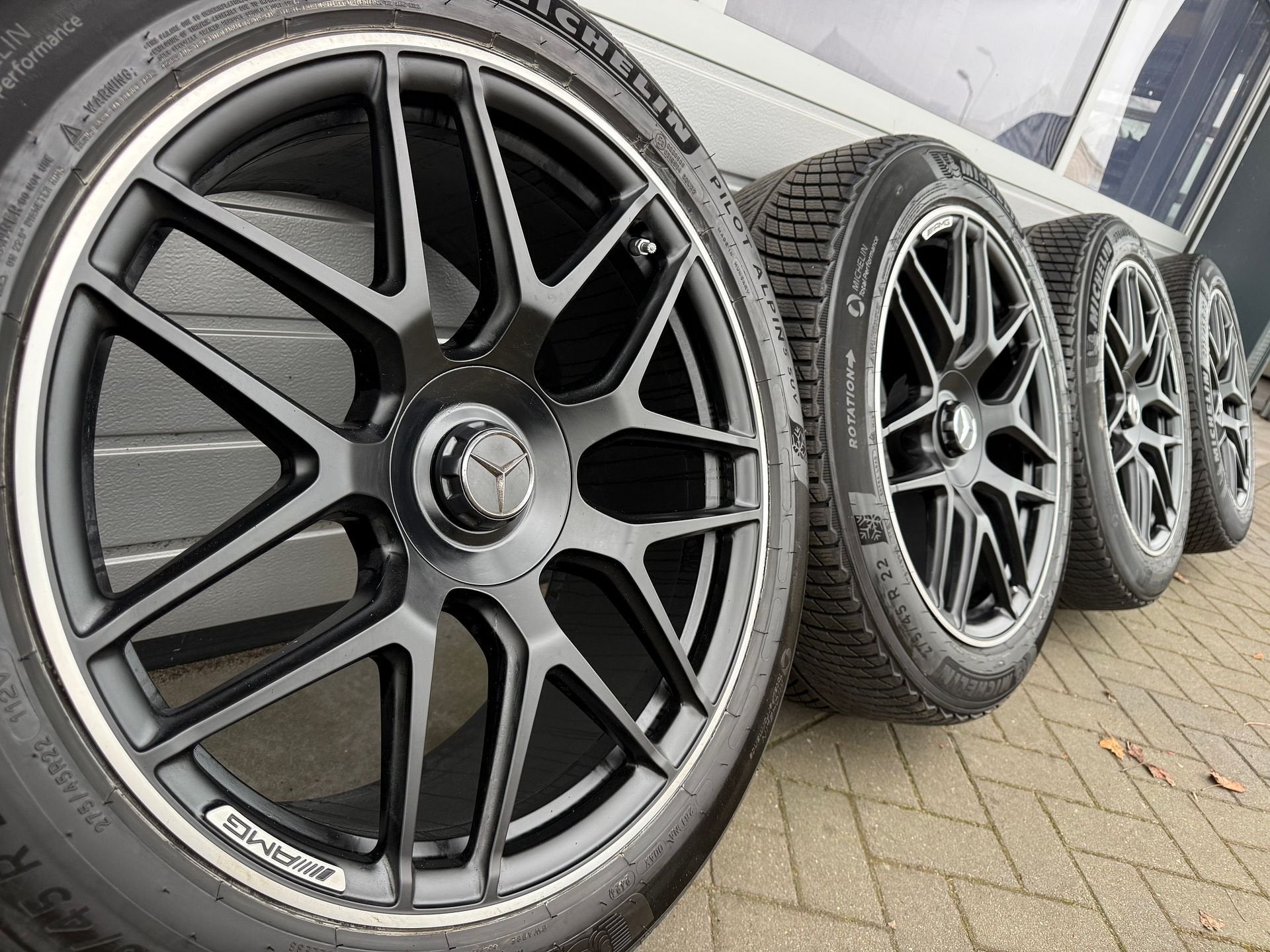 22 Mercedes G klasse W465 EQ W464 W463 G63 AMG G500 velgen, Pneus et Jantes, Pneus hiver, Véhicule de tourisme, 275 mm