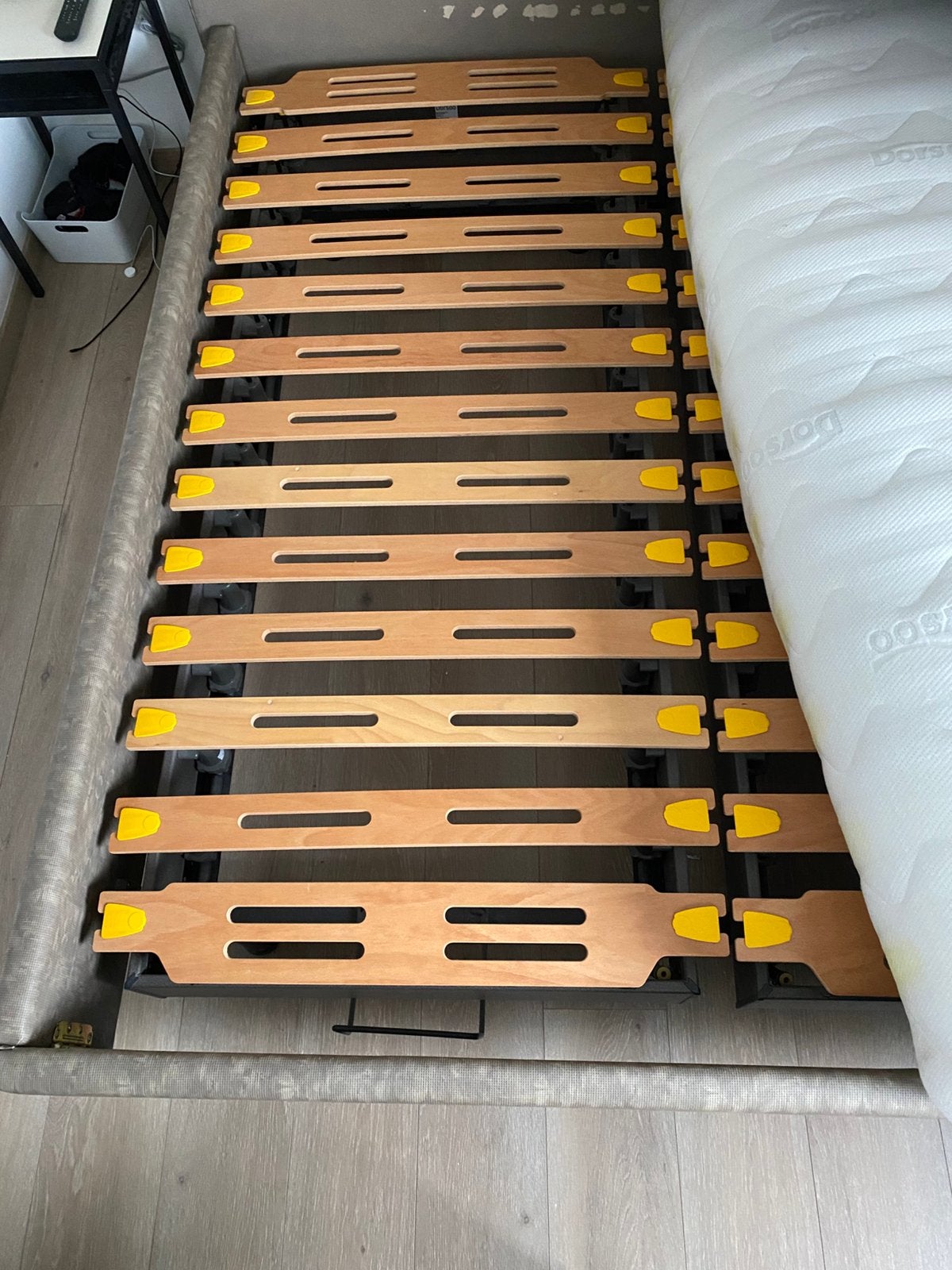 Dorsoo beddenbodem 2x (90x200), Ophalen, 90 cm, Tweepersoons, Zo goed als nieuw