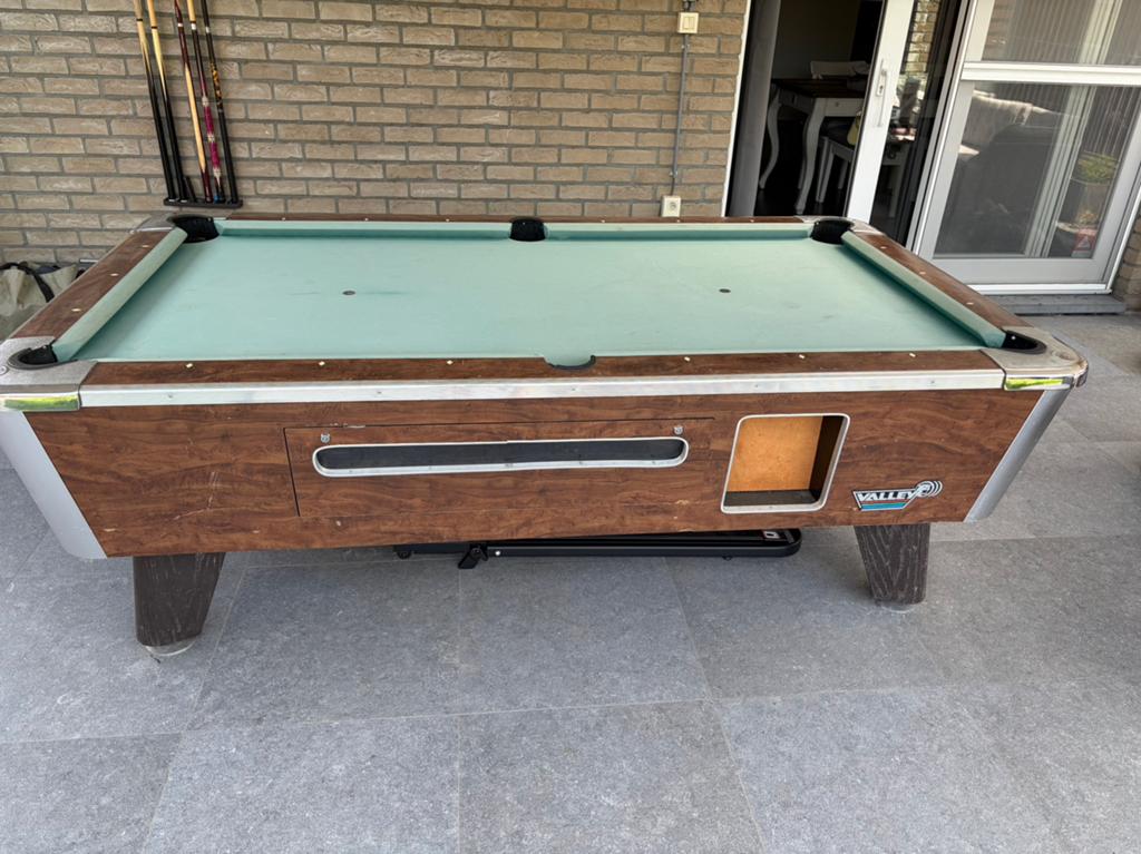 Pooltafel valley, Sport en Fitness, Biljarten en Poolen, Ophalen, Zo goed als nieuw, Pooltafel
