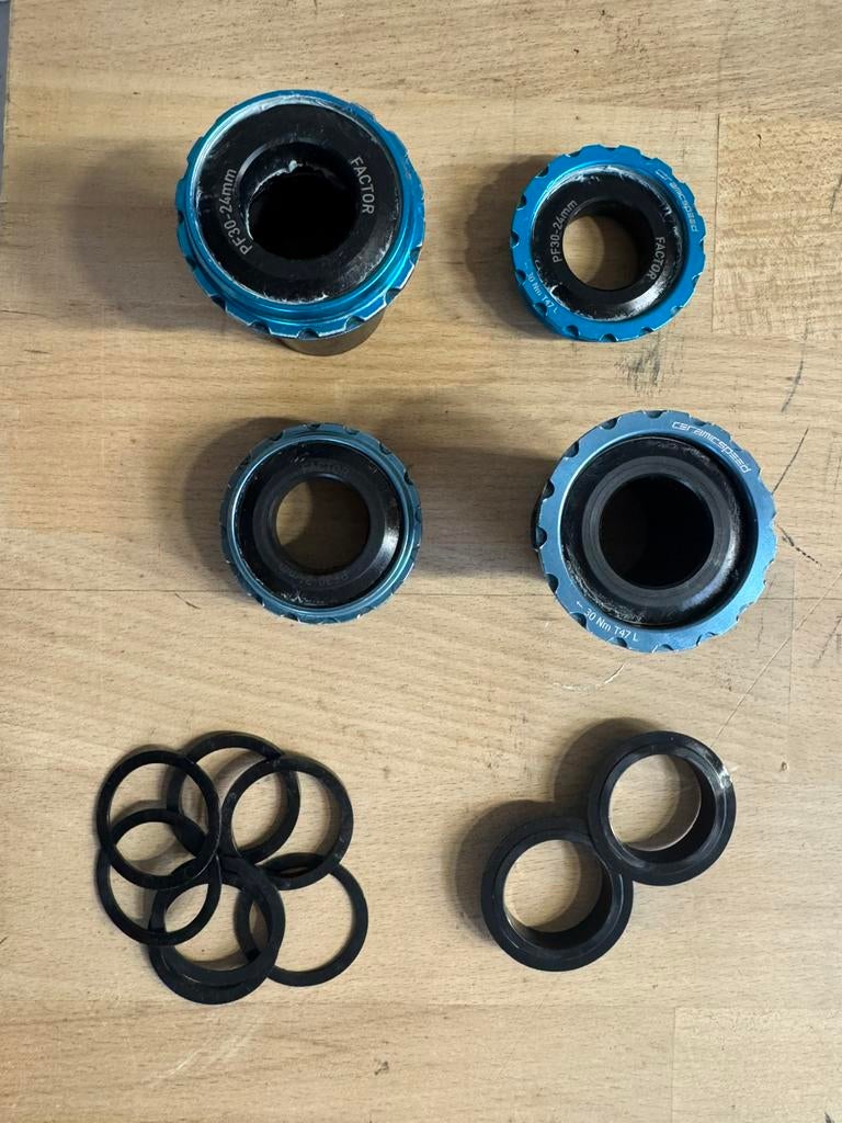 Ceramicspeed T47A bottom bracket 24mm & DUB, Fietsen en Brommers, Fietsonderdelen, Gebruikt, Overige typen, Ophalen of Verzenden