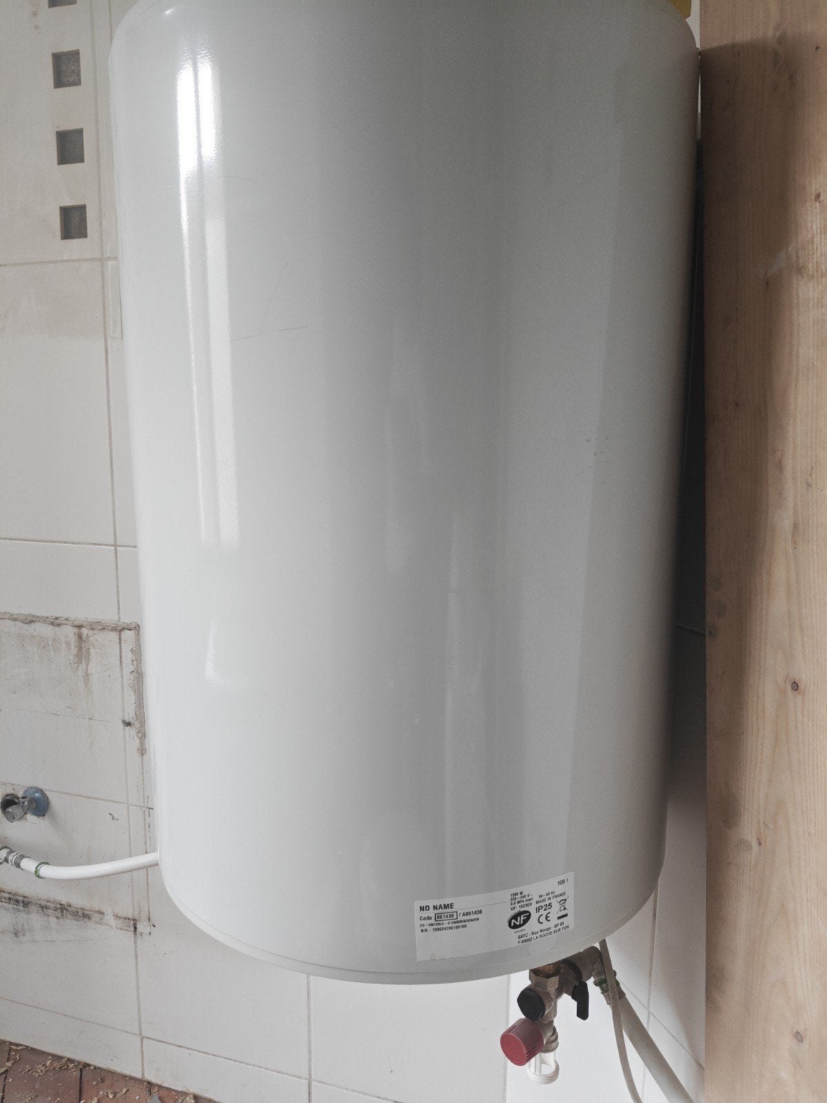 Boiler Atlantic 100 l, Doe-het-zelf en Bouw, Ophalen, Boiler