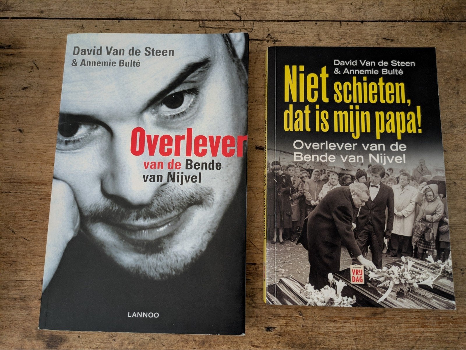 2 x boek De Bende van Nijvel / samen 25 eur, Enlèvement ou Envoi