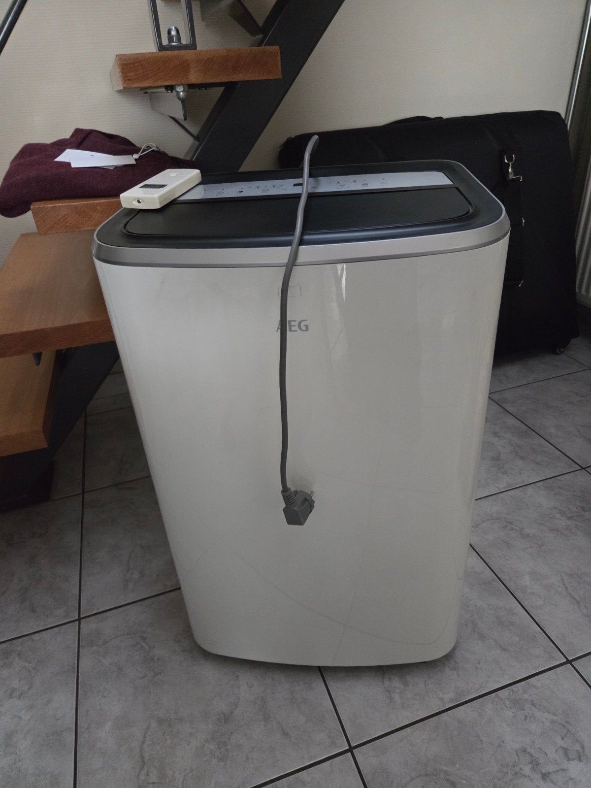 Aeg mobiele airco met afstandsbediening, Ophalen, Mobiele airco, Afstandsbediening