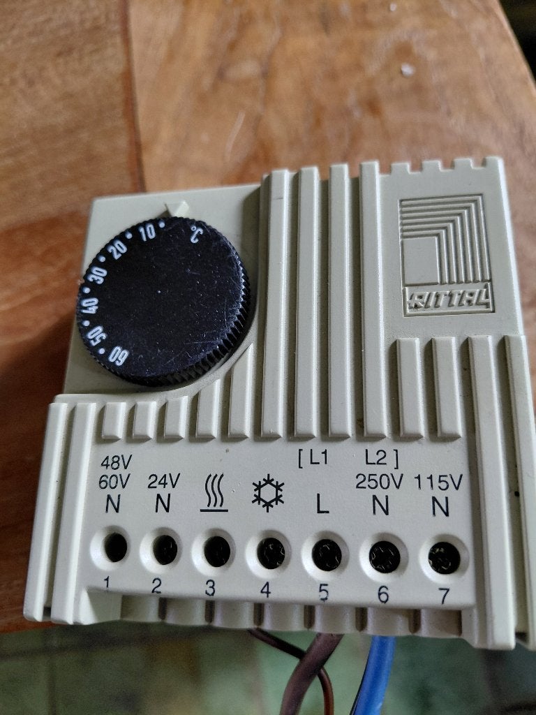 Thermostat pour amoire electrique rittal sk3115, Bricolage & Construction, Moins de 30 cm, Moins de 60 cm, Enlèvement ou Envoi